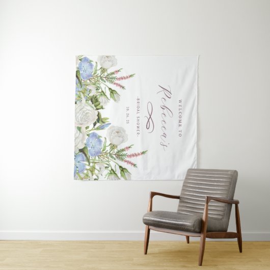 Elegantes Brautparty Wandteppich (Beispiel (Horizontal))