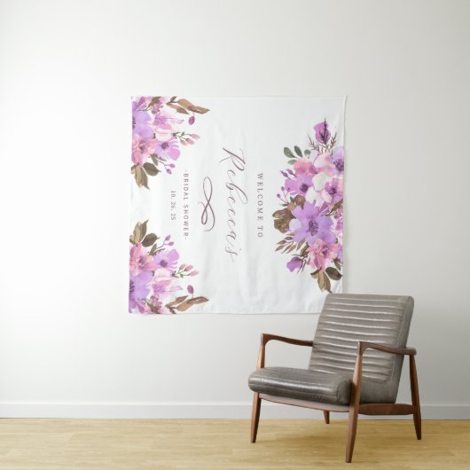 Elegantes Brautparty Wandteppich (Beispiel (Horizontal))