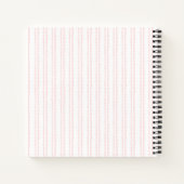 Elegantes Brautparty Wappen Notizblock (Rückseite)