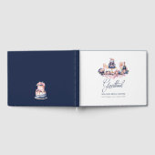 Elegantes Brautparty Wasserfarbe Personalisiert Gästebuch (Voll)