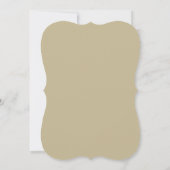 Elegantes Brautparty Watercolor Einladung (Rückseite)