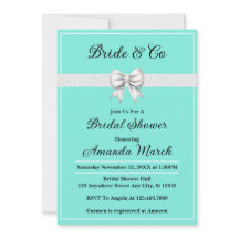 Elegantes Bride & Co Weißer Glitzer Brautparty