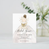 Elegantes Bride Wedding Gown Dress Brautparty (Stehend Vorderseite)