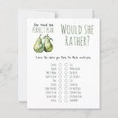 Elegantes Brunch Perfect Pear Brautparty Game (Vorderseite)