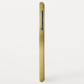 Elegantes Brushed Gold Case-Mate iPhone Hülle (Hinten/Links)