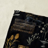 Elegantes Buchdesign - Dark Academia - Vintages Bu Strandtuch (Beispiel)