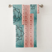 Elegantes Buddha-Set Badhandtuch Set (Insitu)