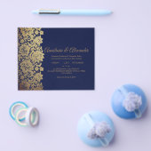 Elegantes Budget Einladung zur Hochzeitsfeier. Fli Flyer (Einzeln)