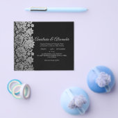 Elegantes Budget Einladung zur Hochzeitsfeier. Fli Flyer (Einzeln)