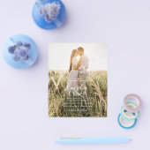 Elegantes BUDGET Foto Overlay Emerald Green Weddin Flyer (Einzeln)