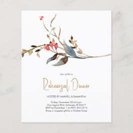 Elegantes Budget für Hochzeitseinladungen