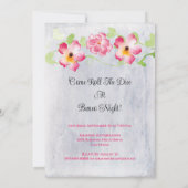 Elegantes Bunco Girls Night Out Party Einladung (Rückseite)