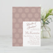 Elegantes Bundle der Sonnenschein-Himmelsdusche Einladung (Stehend Vorderseite)