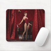 Elegantes Bunny Girl Mousepad (Mit Mouse)