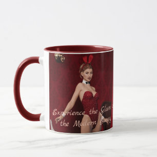 Elegantes Bunny Girl Tasse
