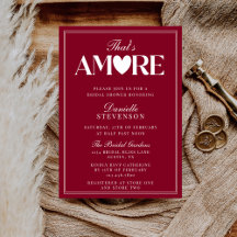 Elegantes Burgund - Das ist amore Brautparty