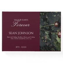 Elegantes Burgund für immer in unserem Herzen