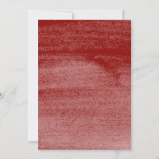 Elegantes Burgundy Viktorianisches Brautparty Einladung (Rückseite)