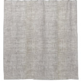 Elegantes Burlap-Muster Duschvorhang (Vorderseite)