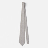 Elegantes Burlap-Muster Krawatte (Vorderseite)