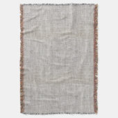 Elegantes Burlap-Muster-Laufsteg Decke (Vorderseite Vertikal)