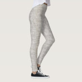 Elegantes Burlap-Muster Leggings (Rechts)