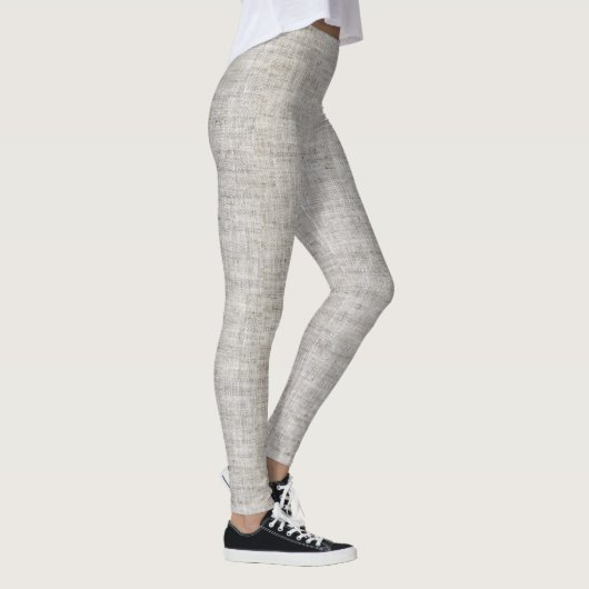 Elegantes Burlap-Muster Leggings (Rechts)