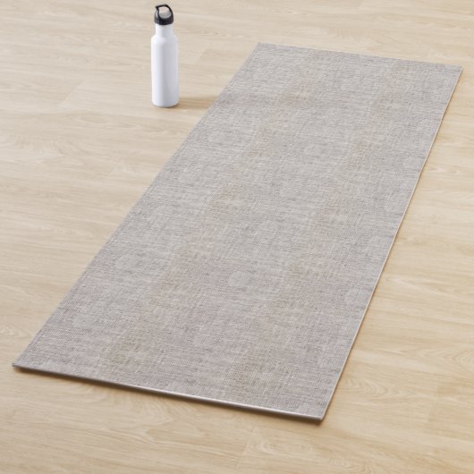 Elegantes Burlap-Muster Yogamatte (Beispiel)