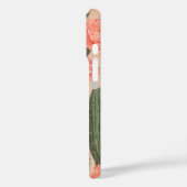 Elegantes Burrowing Owl und Kakteen Case-Mate iPhone Hülle (Rückseite / Links)