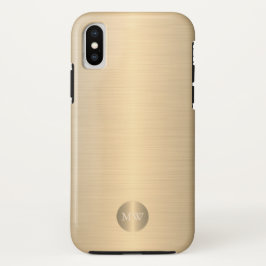 Elegantes Business berufliches Goldmonogramm Case-Mate iPhone Hülle