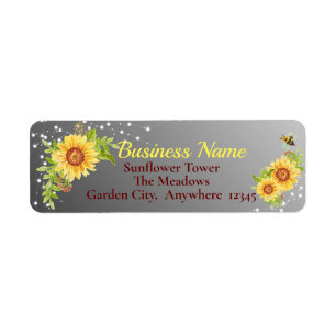 Elegantes Business Floral Sonnenblumen