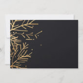 Elegantes Business Holiday Corporate Weihnachten P Einladung (Rückseite)