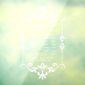 Elegantes Business Opening Stunden Sign Window Fensteraufkleber (Blatt 3)