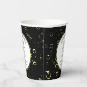 Elegantes Business Shower Logo Pappbecher (Rechts)