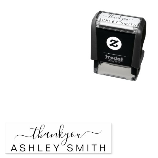 Elegantes Business Vielen Dank Permastempel (Beispiel)