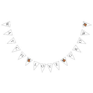 Elegantes Butterfly Brautparty Wimpelkette
