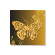 Elegantes Butterfly Canva Wall Dekor