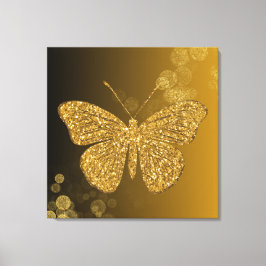 Elegantes Butterfly Canva Wall Dekor Leinwanddruck