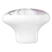 Elegantes Butterfly-Fraktal Keramikknauf (Seitenansicht)