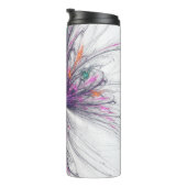 Elegantes Butterfly Fraktal Thermosbecher (Nach rechts gedreht)