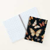 Elegantes Butterfly-Notebook Notizblock (Innenseite)