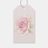 Elegantes Cake Pastel Script Schriftart Brautparty Geschenkanhänger (Rückseite)