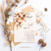 Elegantes Calligrafy Probe Abendessen Einladung