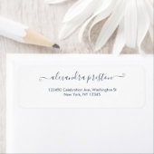 Elegantes Calligrafy Script-Adressetikett (Insitu)