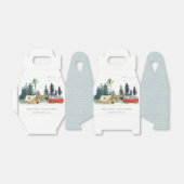 Elegantes Camping Hochzeit im Pinienwald Geschenkschachtel (Ungefaltet)