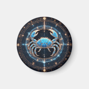 Elegantes Cancer Zodiac-Zeichen Magnet