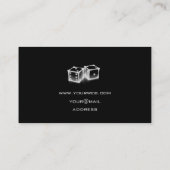 Elegantes Casino Visitenkarte (Rückseite)