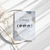 Elegantes Celestial-Brautparty Einladung