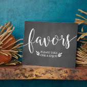 Elegantes Chalkboard Liebhaber der Hochzeitsdekora Fotoplatte (Seite)