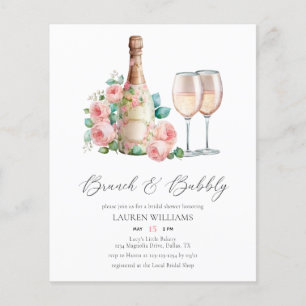 Elegantes Champagne Brunch & Bubbly Brautparty